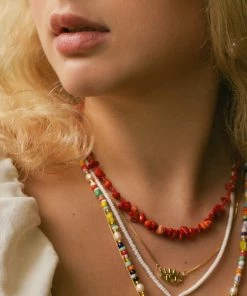 GREECE Chloe Coral Choker