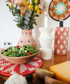 RWANDA Coral Virunga Trivet HOME