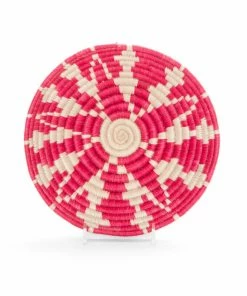 RWANDA 6" Small Tea Rose Karibu Bowl