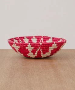 RWANDA 6" Small Tea Rose Karibu Bowl