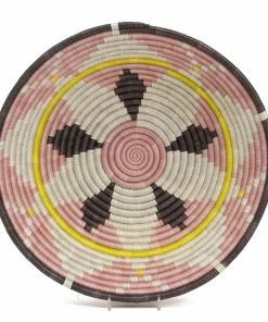 RWANDA 14" Extra Large Pale Blush & Sun Kwizera Bowl HOME