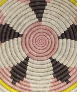 RWANDA 14" Extra Large Pale Blush & Sun Kwizera Bowl HOME 8 RWANDA 14