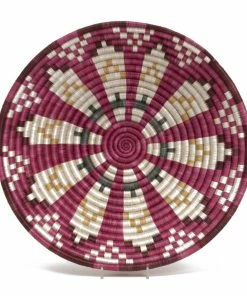 RWANDA Extra Large Mauve Fig Bowl HOME