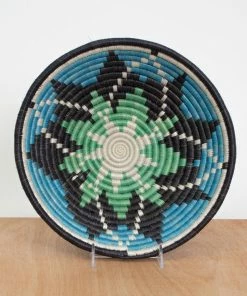 RWANDA Large Arctic Blue Tumaini Bowl