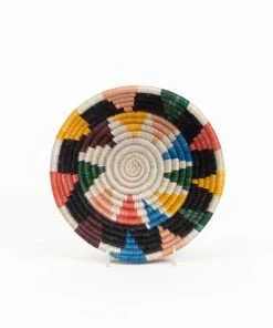 RWANDA HOME Small Black + Neon Nyota Bowl