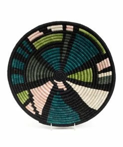 RWANDA Large Ivy + Blush Mosaic Bowl