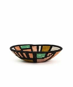 RWANDA Large Desert Flower Mosaic Bowl