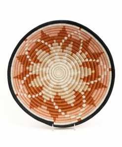 RWANDA HOME Large Dusty Peach + Wheat Tumaini Bowl