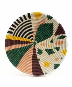 RWANDA Large Dusty Peach + Fir Biko Bowl HOME