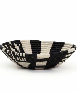 RWANDA HOME Extra Large Black Cheza Bowl