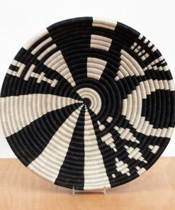 RWANDA HOME Extra Large Black Cheza Bowl