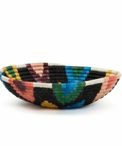 RWANDA Extra Large Black + Neon Jua Bowl