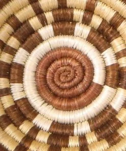 RWANDA Small Sand + Hunter Green Kisasa Bowl HOME