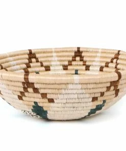 RWANDA Large Shades Of Sand Hope Bowl HOME
