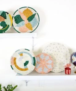 RWANDA HOME Hope Metallic Floret Hot Pad