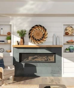 UGANDA Oversized Checkered Banana Bark Round Basket HOME