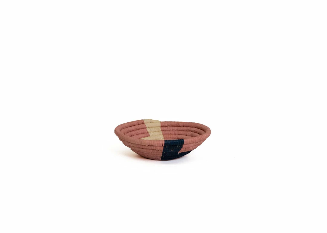 UGANDA HOME 6" Small Blossom Mnara Round Basket 5 UGANDA HOME 6" Small Blossom Mnara Round Basket