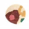 UGANDA HOME 6" Small Vivid Sukari Round Basket 1 UGANDA HOME 6" Small Vivid Sukari Round Basket