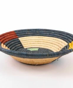 UGANDA 14" Extra Large Mod Msanii Round Basket