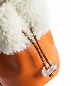 ITALY Nirmala Shearling And Vegetable Tanned Leather