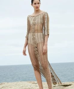 BRAZIL Foliate Kaftan CLOTHING