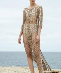 BRAZIL Foliate Kaftan CLOTHING