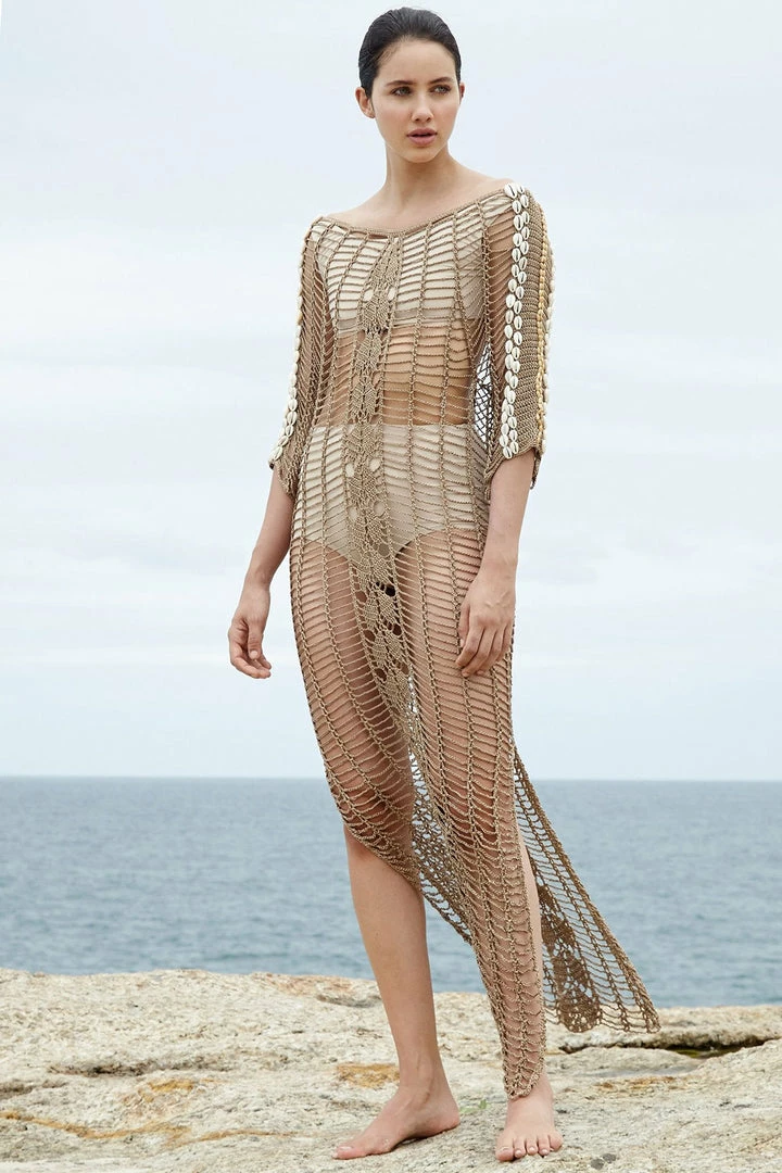 BRAZIL Foliate Kaftan CLOTHING 3 BRAZIL Foliate Kaftan CLOTHING