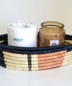 UGANDA HOME Peach Wheel Bread Basket With Handles 8 UGANDA HOME Peach Wheel Bread Basket With Handles