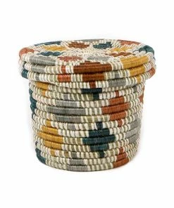 Deals NOMADIC Store 2 RWANDA Sand Almasi Lidded Box Hampers & Storage