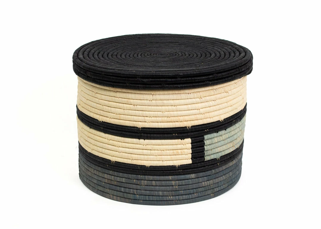 UGANDA Large Carbon Color Blocked Box 3 UGANDA Large Carbon Color Blocked Box