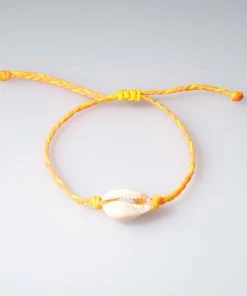 GREECE Kids Braided Cowrie Shell Bracelet