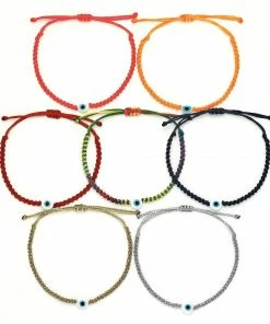 GREECE Kids Evil Eye Braided Bead Bracelet JEWELRY