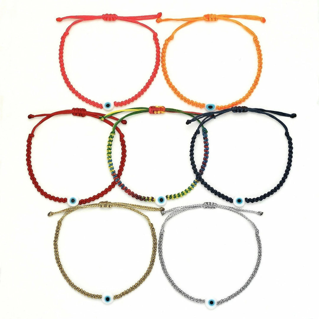 GREECE Kids Evil Eye Braided Bead Bracelet JEWELRY 3 GREECE Kids Evil Eye Braided Bead Bracelet JEWELRY