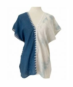 THE PHILIPPINES Embroidered Mini Kaftan CLOTHING