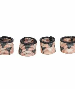 RWANDA Cloud Pink Napkin Rings