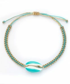 GREECE JEWELRY Ocean Cowrie Shell Bracelet