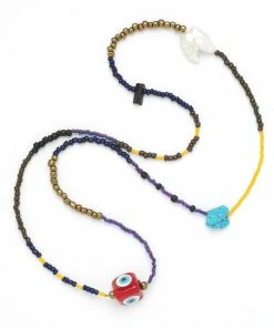 OIYA Mari Evil Eye Necklace