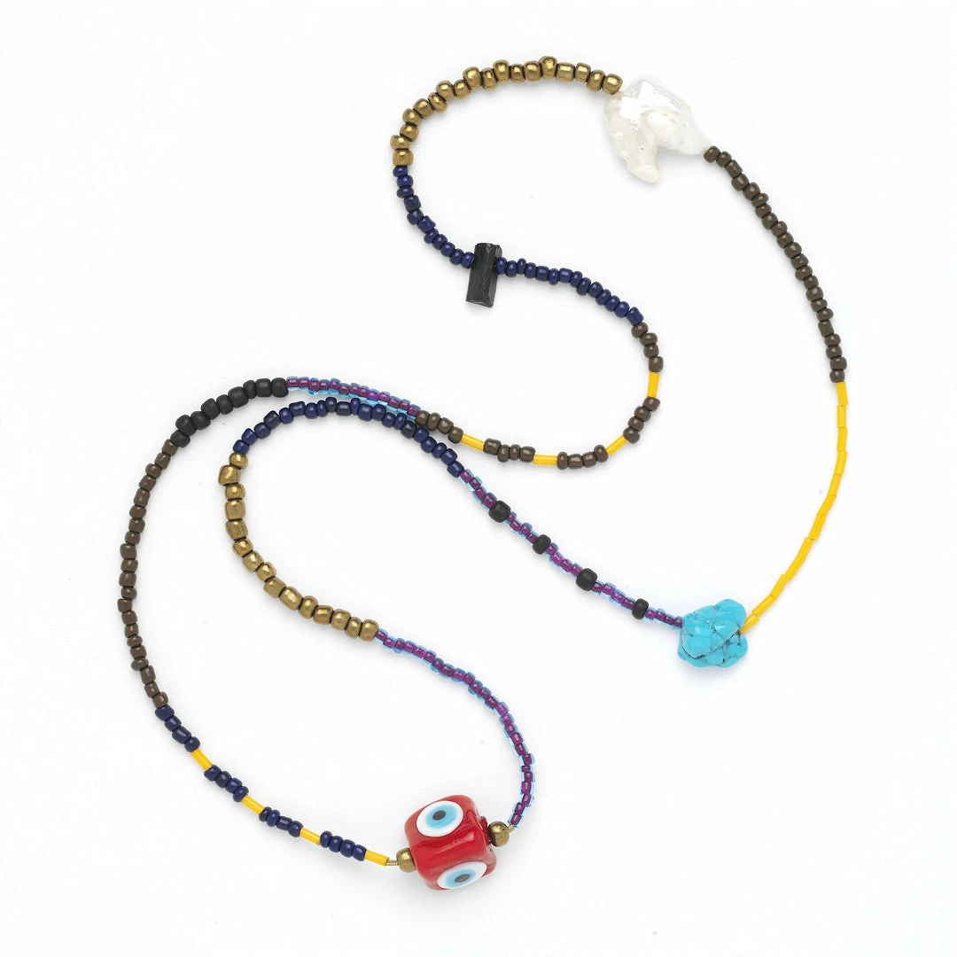 OIYA Mari Evil Eye Necklace 3 OIYA Mari Evil Eye Necklace