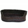 GHANA HOME Medium Multicolor Dashed Pet Bed
