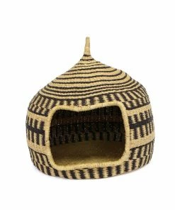 GHANA Black Short Pet Hut