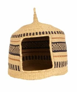 GHANA Brown Short Pet Hut