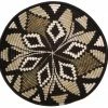RWANDA HOME Black Tilda Plate