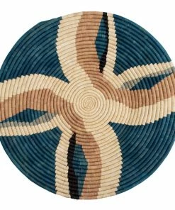 UGANDA Large Nicola Camel Woven Wall Art Plate HOME