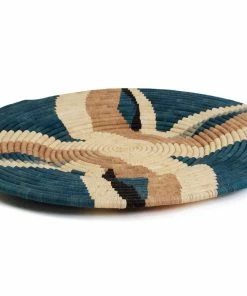 UGANDA Large Nicola Camel Woven Wall Art Plate HOME