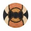 UGANDA HOME 27" Extra Large Tabia Peach Woven Wall Art Plate