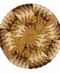 UGANDA HOME Ochre Arrows Plate