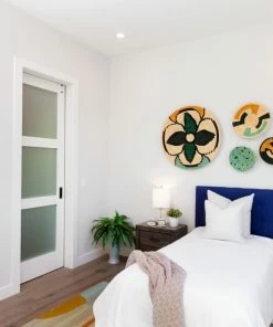 UGANDA Large Forest Bud Color Blocked Box HOME