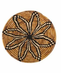 UGANDA Fleur Banana Bark Plate HOME