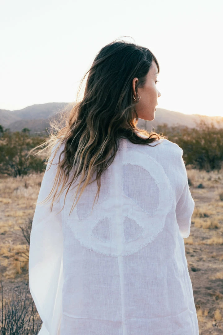 INDIA CLOTHING Let There Be Peace Kaftan 4 INDIA CLOTHING Let There Be Peace Kaftan