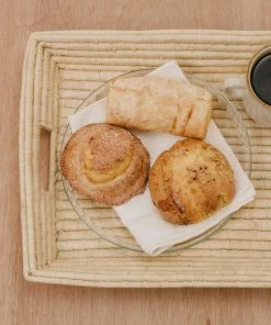 RWANDA Natural Rectangular Raffia Tray HOME